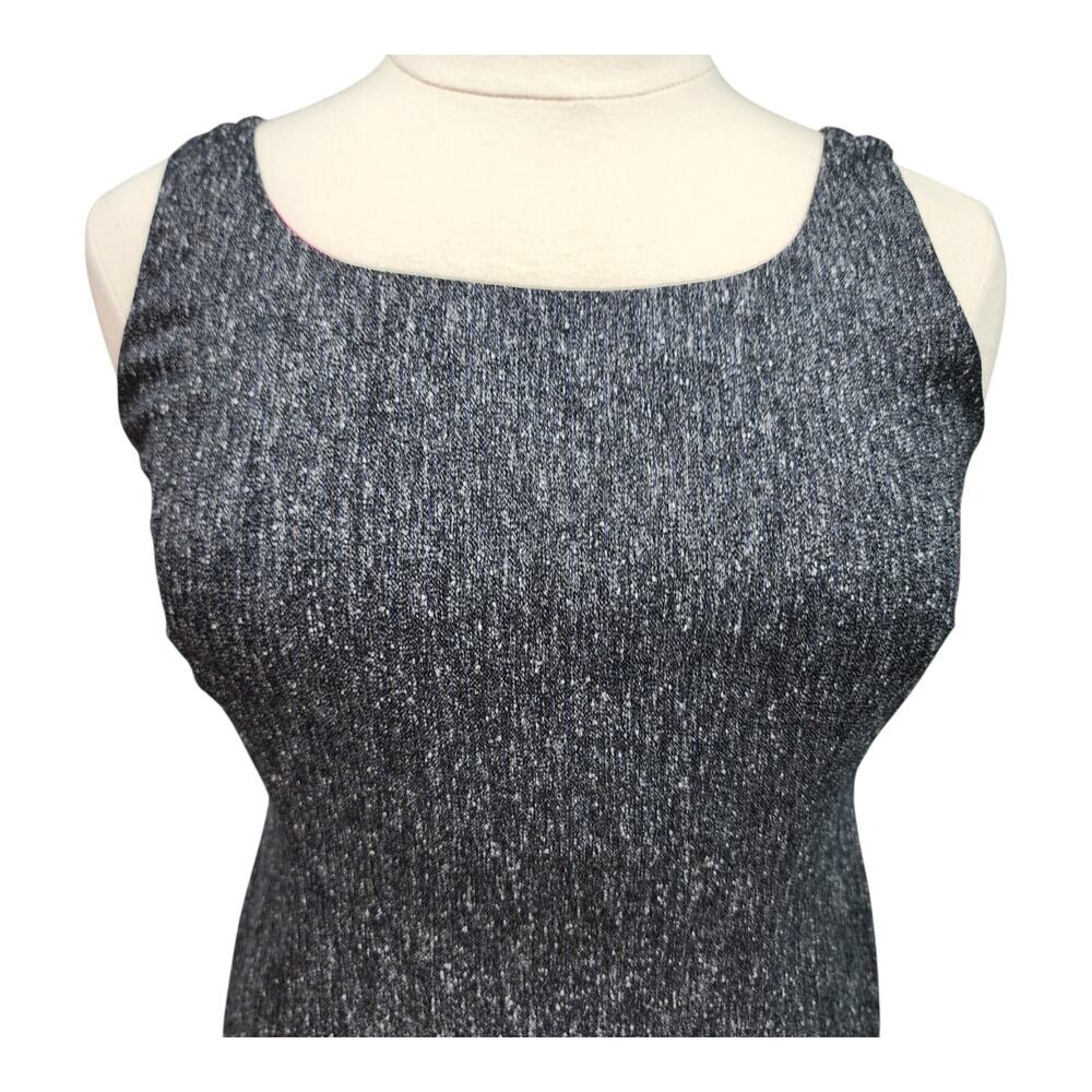 Jessica Howard Tweed Dress Women’s Petite 12P Gray White Sleeveless Office Churc - Picture 4 of 16